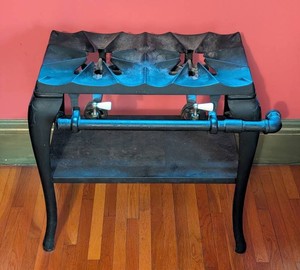 Vintage Cast Iron 2-Burner Stove