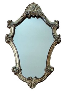 UL - Vintage Gold Wall Mirror - Ornate Rococo Revival Frame