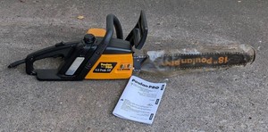 G - Electric Chainsaw - Poulan Pro PP400E 18in 4.0 Peak HP
