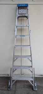 G - Step Ladder - Werner Craft-Master Model 378 8ft Aluminum