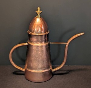 DR - Copper Watering Can - Lidded Water Pitcher