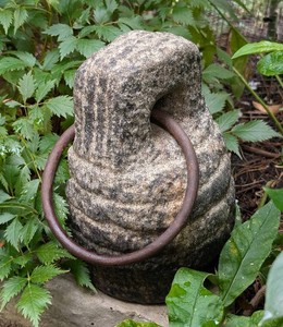Y - Vintage Stone Garden Decor Sculptural Ornament