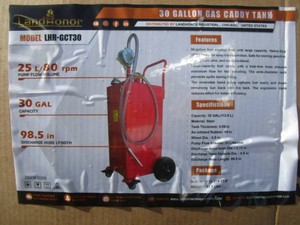 LandHonor 30gal Gas Caddy