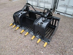 LandHonor 72 Skid Steer Skeleton Grapple Bucket