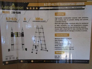 LandHonor 6.2 Telescoping Alum Ladder