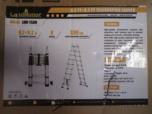 LandHonor 9.2 Telescoping Alum Ladder