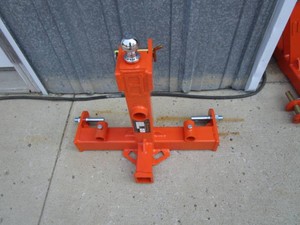 Wolverine 3 Point Class I Receiver Hitch wBall Hitch & Bale Spear Mounts