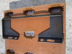 Wolverine 38 Open Skid Steer Quick Tach Plate