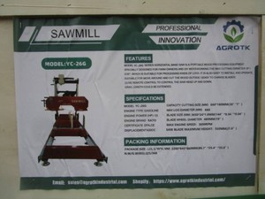 AGT YC-26G Sawmill