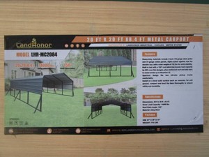 LandHonor 20x20 Carport