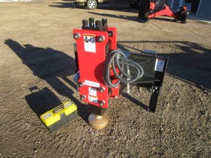 Raytree Skid Steer Post Pounder