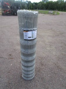 LandHonor 48x300 Galvanized Woven Wire Fencing