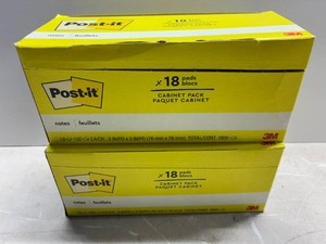 Post-It Notes 3 x 3 Yellow