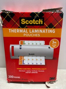 Scotch Thermal Laminating Pouches
