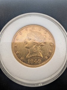 1849 $10 Gold VP-001