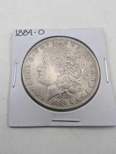 1884-O Morgan Silver Dollar