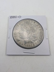 1880-O Morgan Silver Dollar