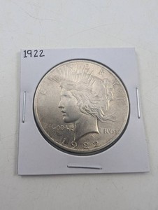 1922 U.S. Peace Silver Dollar