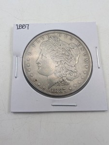 1887 Morgan Silver Dollar