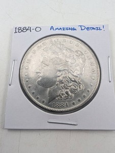 1884-O Morgan Silver Dollar