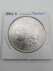 1884-O Morgan Silver Dollar