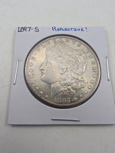 1897-S Morgan Silver Dollar