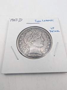 1907-D Morgan Silver Dollar