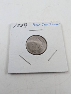 1859 Indian Head Cent First Year Issue