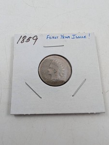 1859 Indian Head Cent First Year Issue