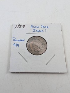 1859 Indian Head Cent First-Year Issue