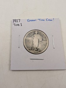 1917 Standing Liberty Quarter Type 1