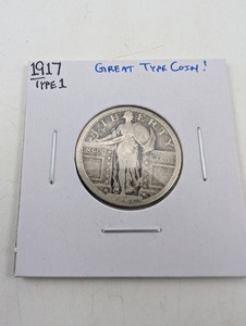 1917 Standing Liberty Quarter Type 1