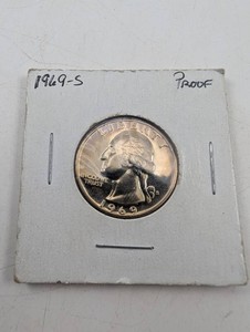 1969-S Proof Washington Quarter