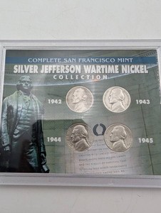 San Francisco Mint Silver Jefferson Wartime Nickel Collection