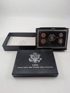 1992 United States Mint Premier Silver Proof Set