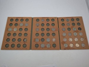 Estate Collection of Jefferson Nickels in Three Albums
