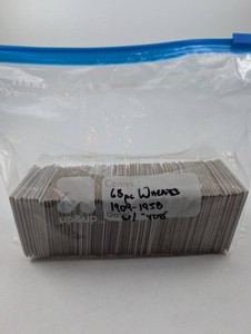 Estate Lot of 60 Wheat Cents, 1909-1958