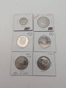 Estate Collection Of 6 United States Coins