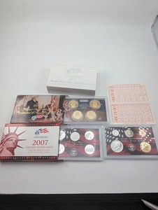 Estate Collection 2007 United States Mint Silver Proof Coin Sets