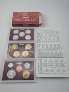 2010 United States Mint Proof Set Collection (Lot of 3)