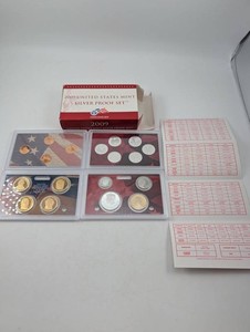 Estate 2009 United States Mint Silver Proof Set With Presidential Proof Coins