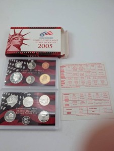 2005 United States Mint Silver Proof Sets (Lot of 2)