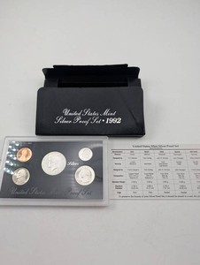 1992 United States Mint Silver Proof Set