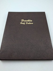 Estate Franklin Half Dollars Collection Album