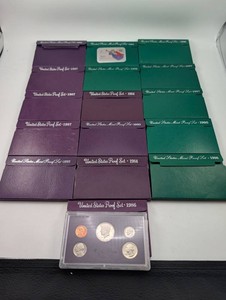 Estate Collection of United States Mint Proof Sets (Lot of 14)