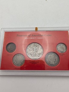 Treasury Of American Coins Miss Liberty Series Display