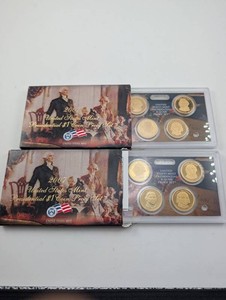 Estate Lot of 2 2007 United States Mint Presidential $1 Coin Proof Sets