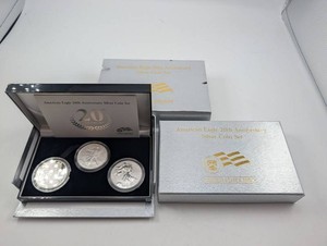 American Eagle 20th Anniversary Silver Coin Set 2006