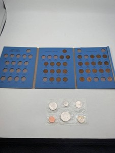 Whitman Canadian Small Cent Collection Album With Coin Set