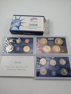 2008 United States Mint Proof Set Collection